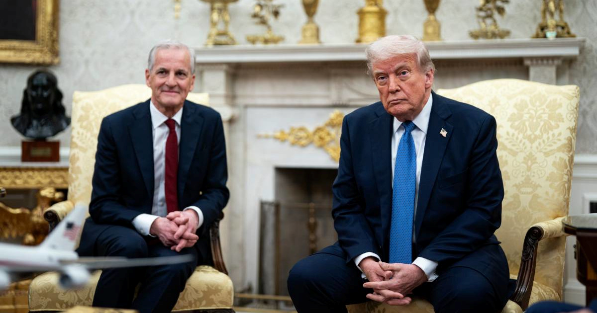 Norveška odbila Trumpov poziv za pridruživanje Odboru za mir