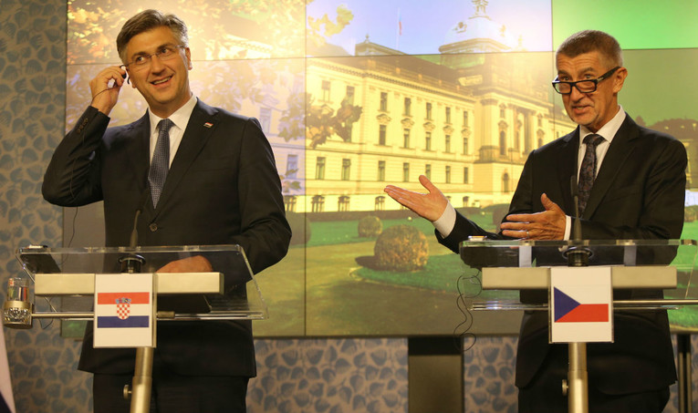 Plenković u Pragu s češkim premijerom na sastanku Prijatelja kohezije