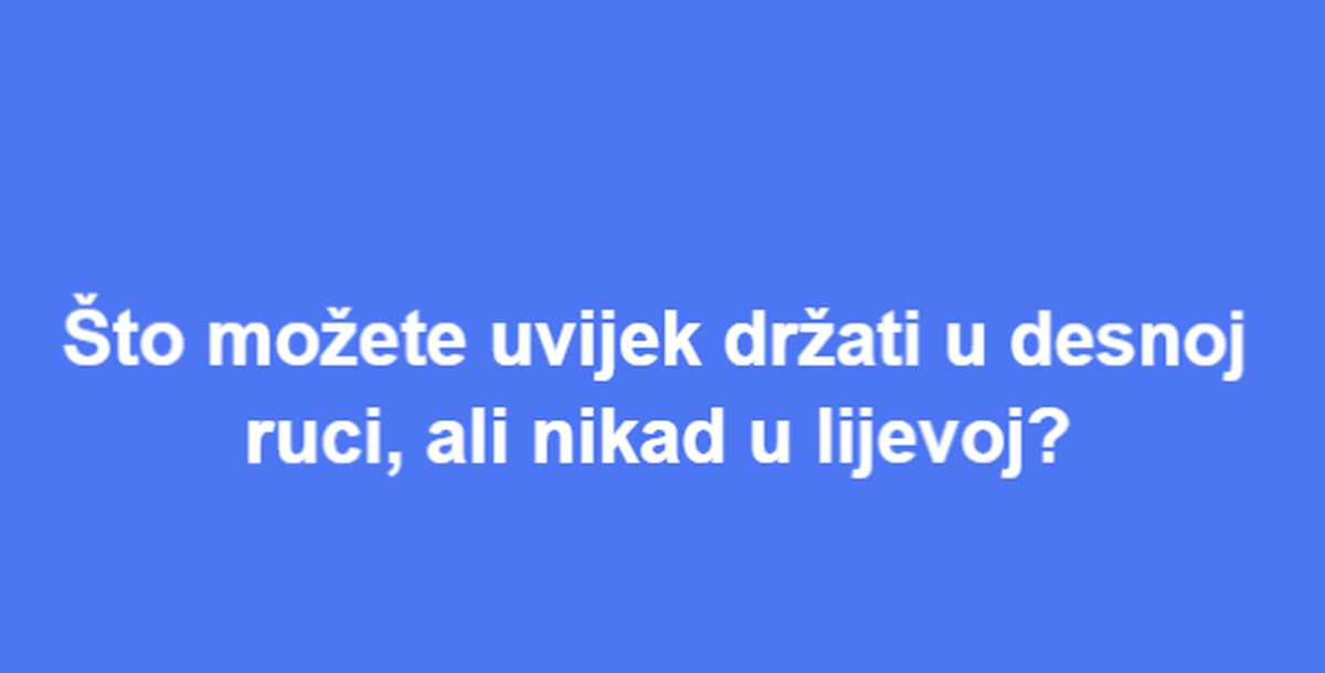 Riješite devet zagonetki i saznajte je li vam mozak zahrđao ili ste tata-mata