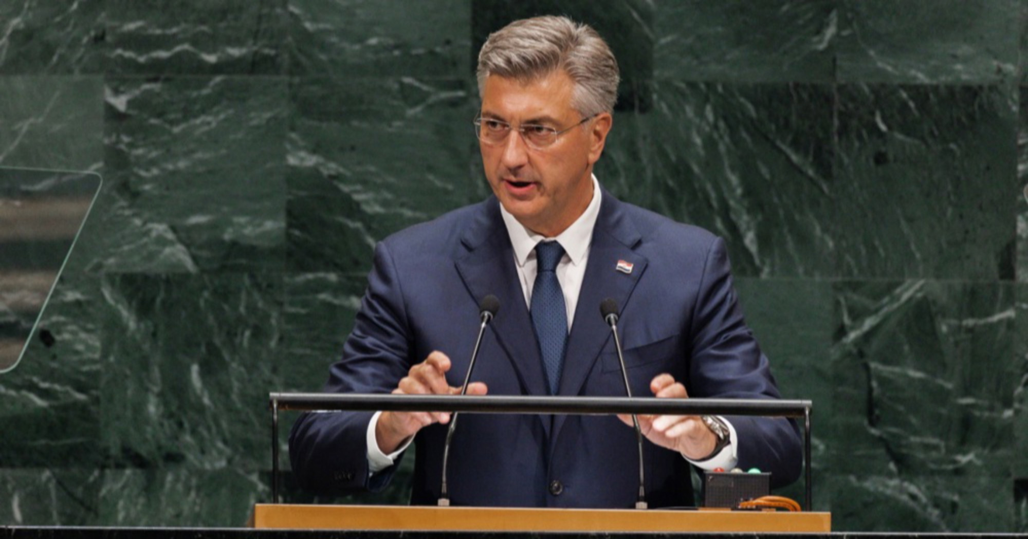 Plenković prozvao Srbiju pred UN-om zbog Mladića