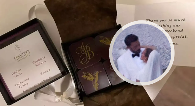 Pogledajte što su J. Lo i Ben poklonili gostima na svom vjenčanju