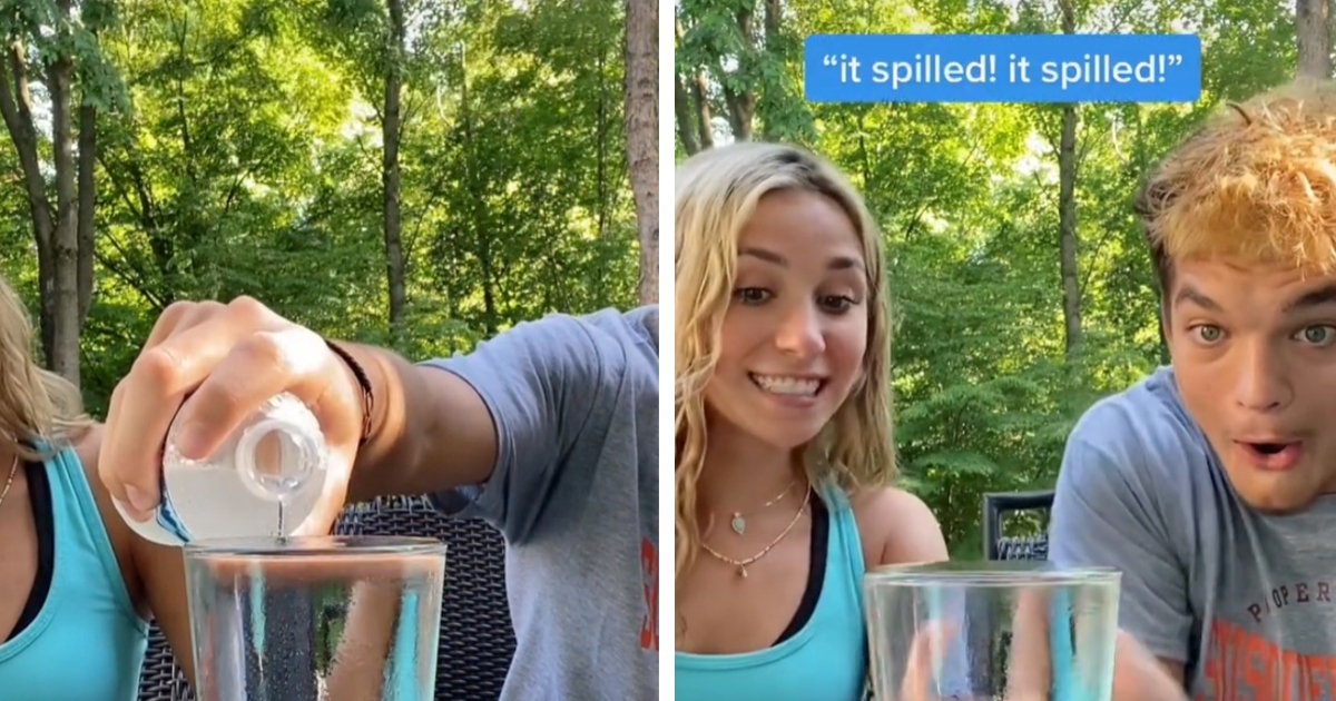 Ovaj TikTok izazov s čašom vode pruža niz vrijednih lekcija i prednosti za djecu