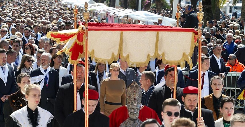 Zbog koronavirusa ove godine nema procesije na dan Svetog Dujma u Splitu