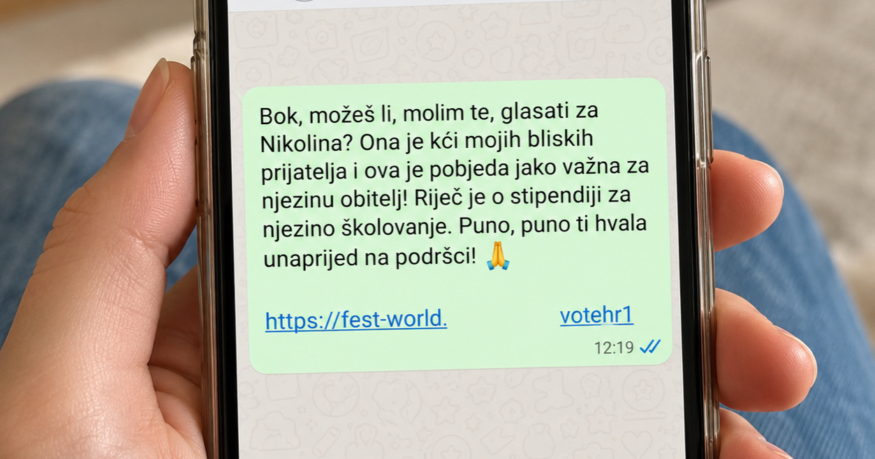 Ako ste dobili ovakvu poruku na WhatsApp odmah je obrišite (širi se među Hrvatima)