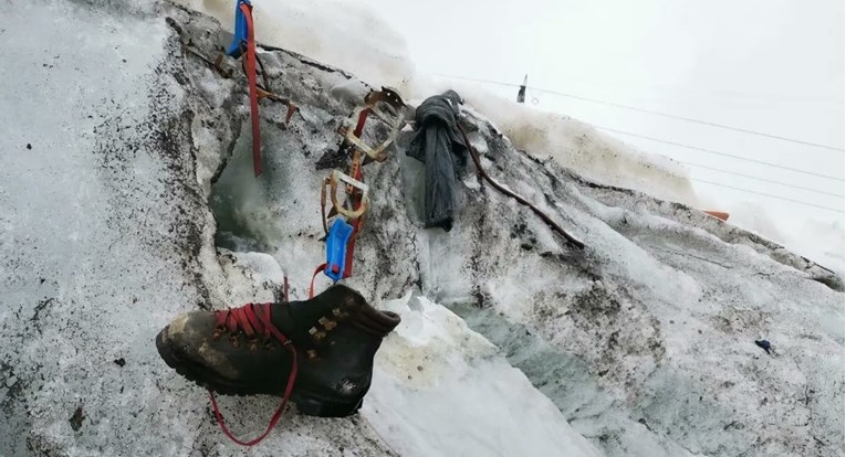 Uslijed otapanja švicarskog ledenjaka pronađeno tijelo alpinista koji je nestao 1986.