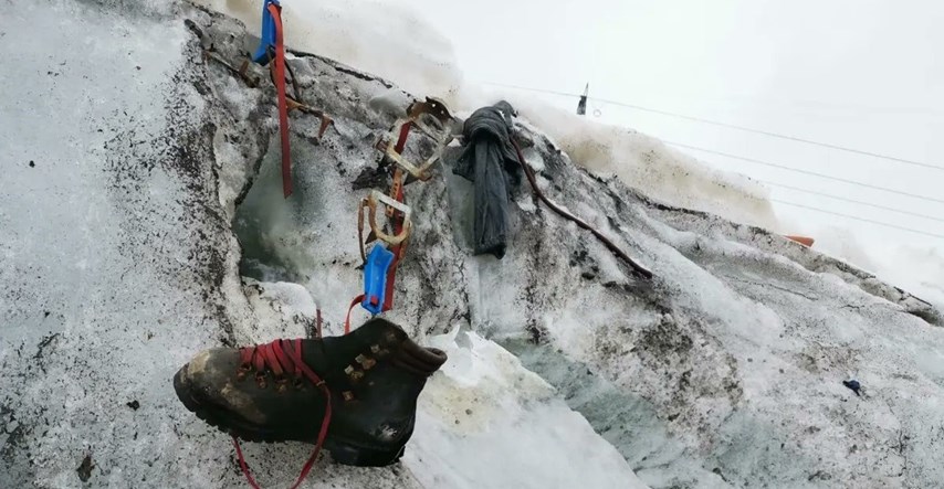Uslijed otapanja švicarskog ledenjaka pronađeno tijelo alpinista koji je nestao 1986.