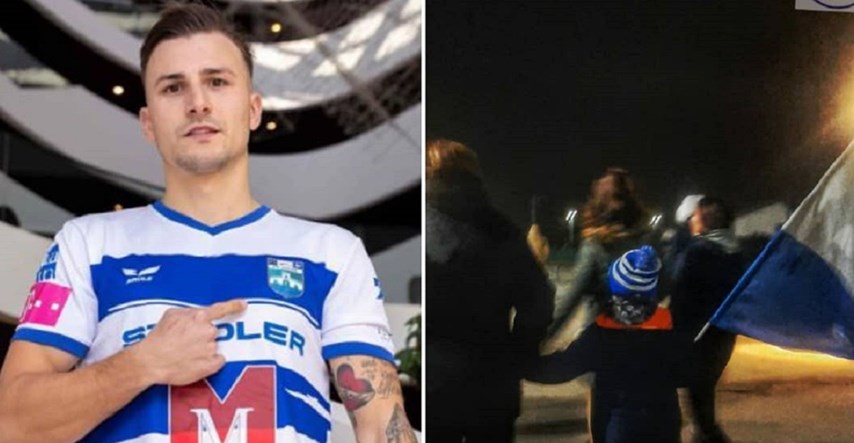 Nogometaš Osijeka poklanja dres dječaku koji je čekao igrače nakon poraza od Dinama