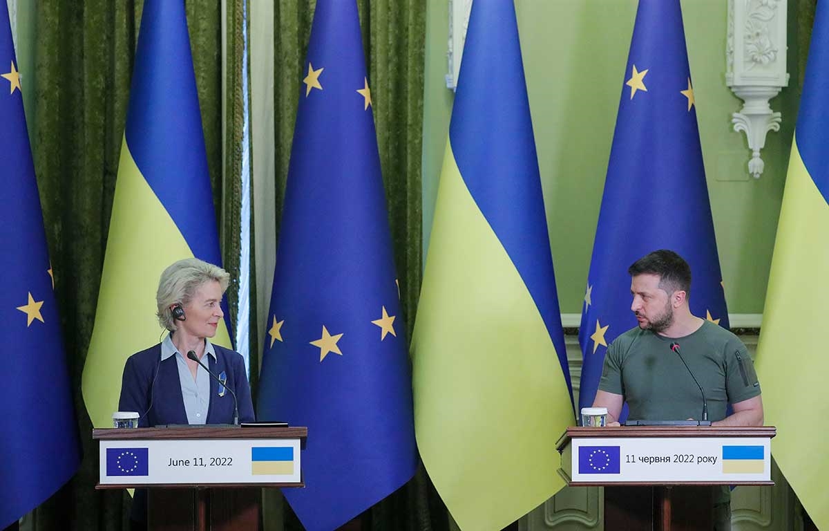 Šefica EK: Odgovor oko ulaska u EU Ukrajina bi mogla dobiti idući tjedan