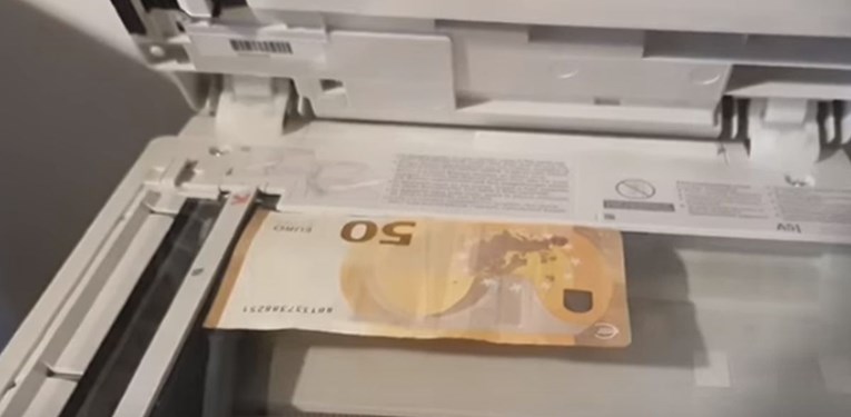 Youtuber pokazao što se dogodi ako pokušate fotokopirati novčanicu od 50 eura
