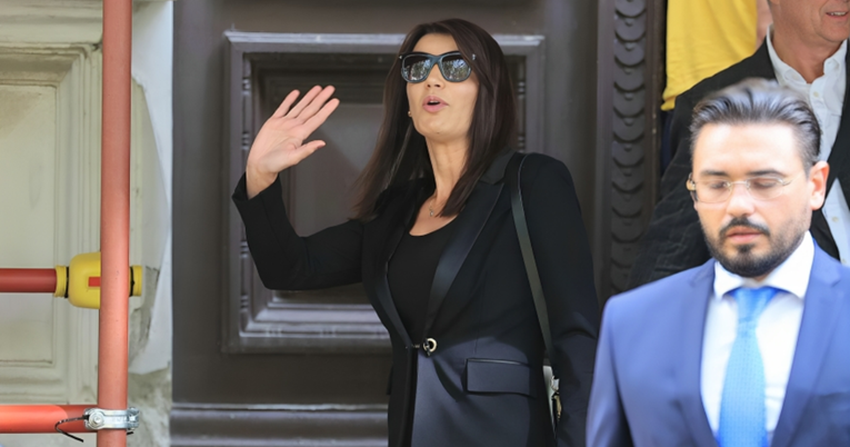 Dobro raspoložena Josipa Čulina ex Rimac pojavila se na sudu u Zagrebu