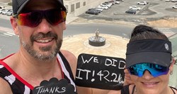 Par istrčao maraton na balkonu, trebalo im je pet sati da pretrče 42 kilometra