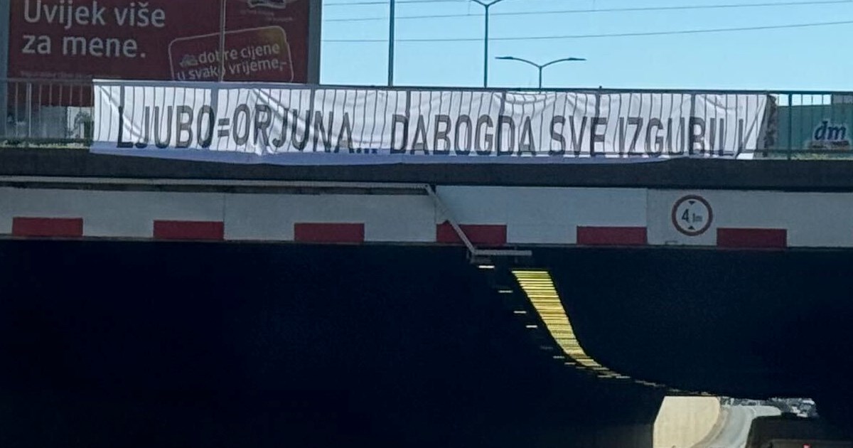 U Zagrebu osvanula poruka za Pavasovića Viskovića: Dabogda sve izgubili