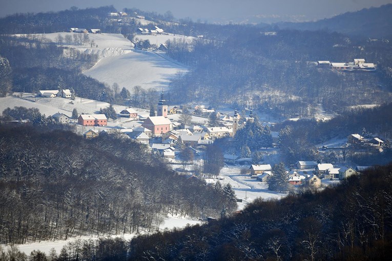 Ledeno jutro u Hrvatskoj. Gotovo je -20 u jednom mjestu na sjeveru Hrvatske