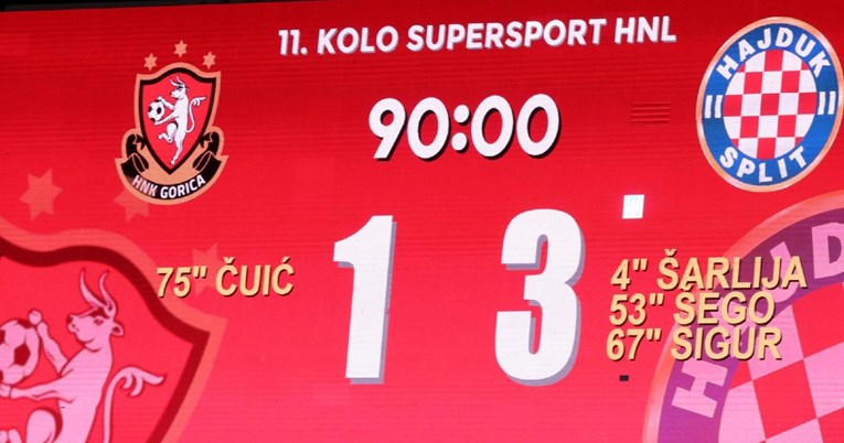 ANKETA Ocijenite igrače i trenera Hajduka u pobjedi nad Goricom