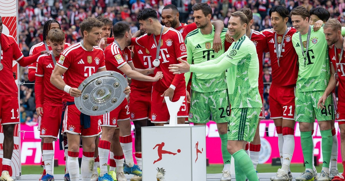 VIDEO Neuer oduševio na dodjeli trofeja Bundeslige