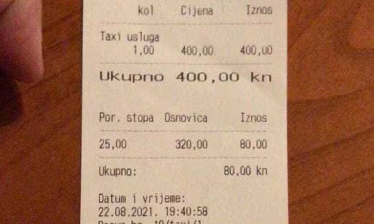 Kinezu od zagrebačkog aerodroma do Zelengaja taksist naplatio 400 kuna