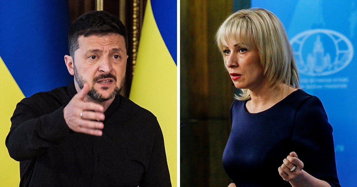 Zelenski nazvao rusku delegaciju "statistima", Zaharova ga izvrijeđala