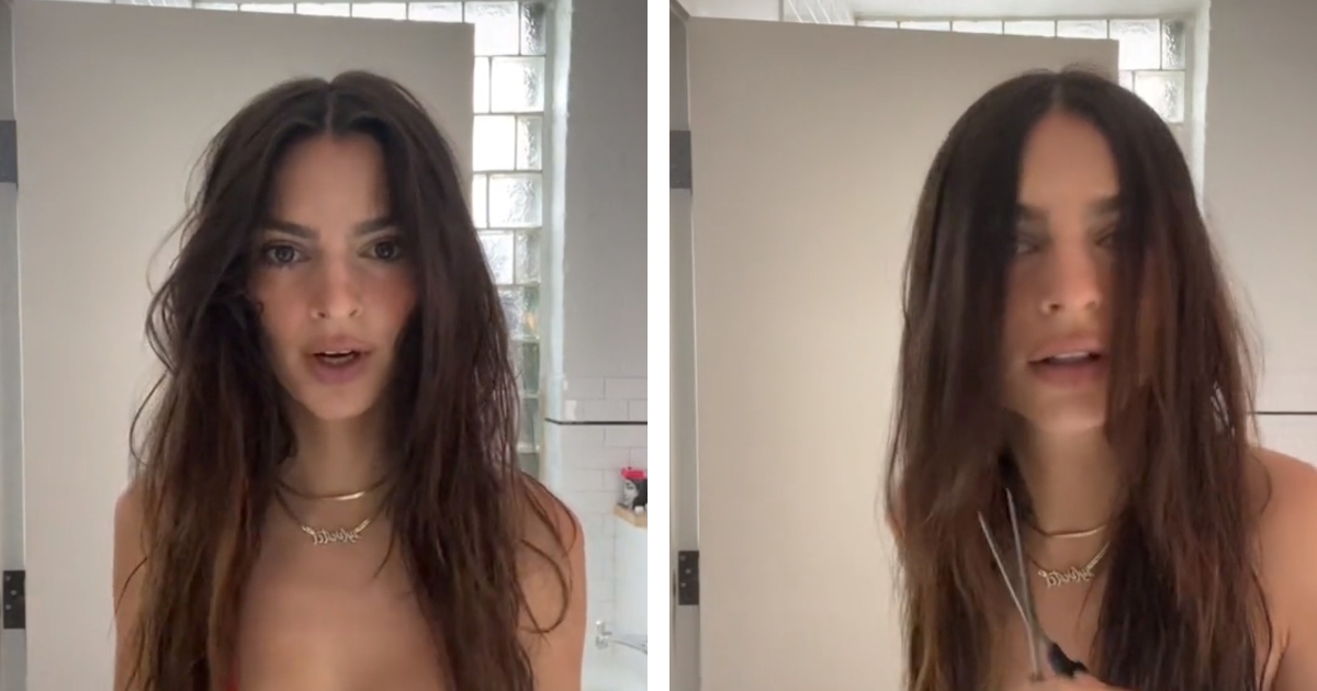 Emily Ratajkowski sama ošišala svoju kosu: "Ovo nije moj najbolji rad"