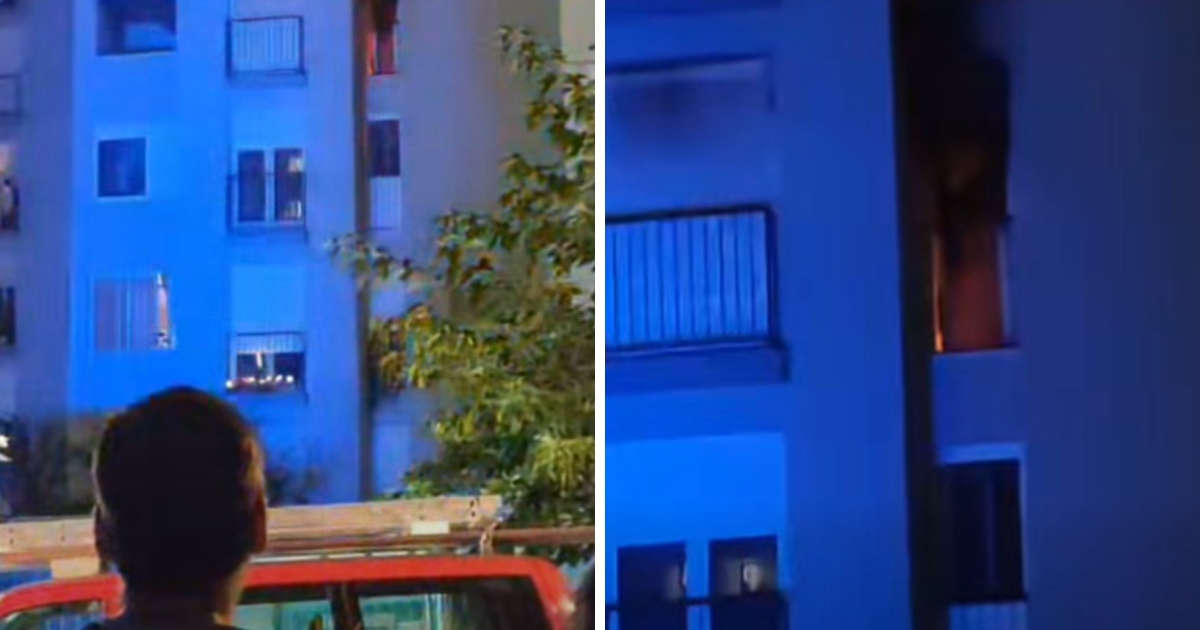VIDEO Objavljena snimka požara u Zadru u kojem je stradao dječak (3)
