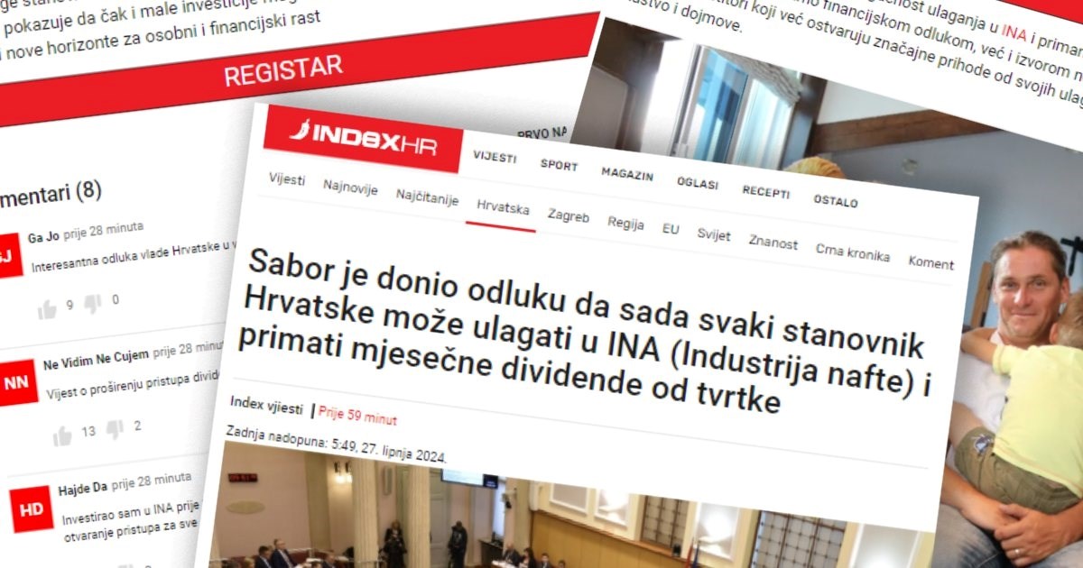 FOTO Ovo nije Indexov članak, radi se o prevari