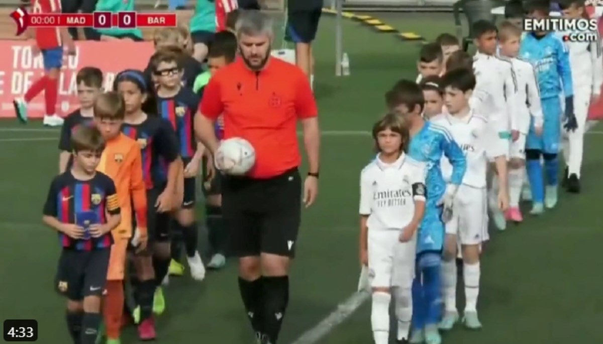 "Mini El Clasico" pregledalo je 12 milijuna ljudi: "Suludo. Dečko je Modrićev klon"