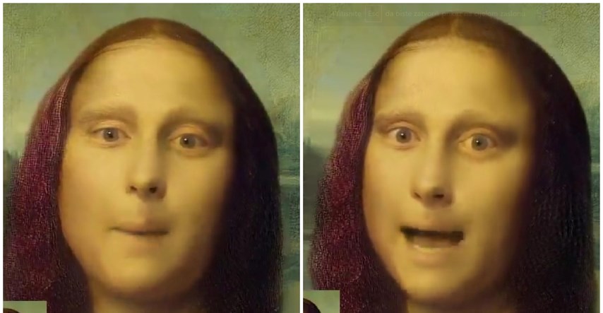 7 milijuna pregleda: Microsoft objavio AI video Mona Lise kako repa, snimka je hit