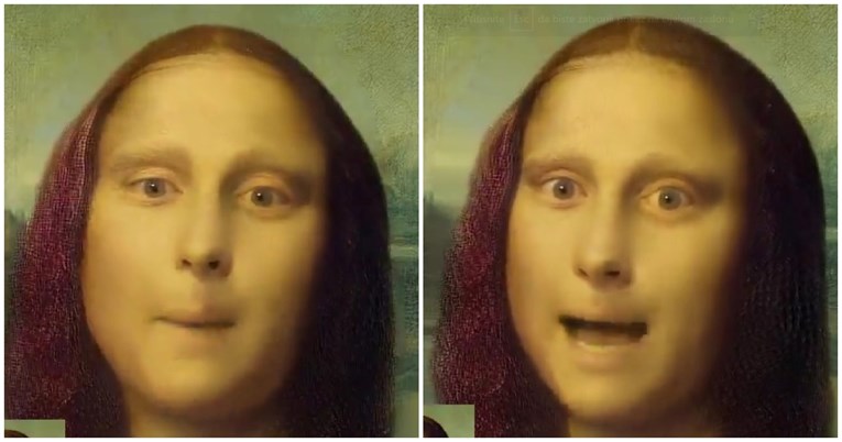 7 milijuna pregleda: Microsoft objavio AI video Mona Lise kako repa, snimka je hit