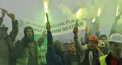 Stotine rudara prosvjeduju u Sarajevu, ministrima vikali "lopovi, lopovi"