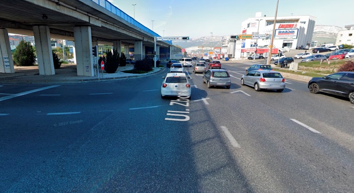 Prometna nesreća u Splitu, dvije osobe ozlijeđene. Stvaraju se gužve