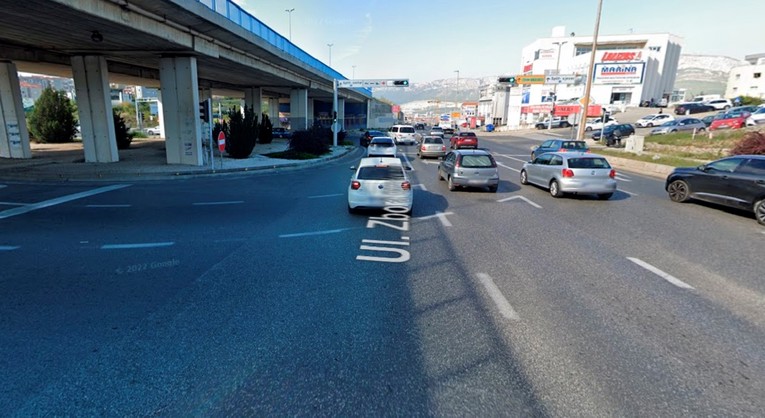 Prometna nesreća u Splitu, dvije osobe ozlijeđene. Stvaraju se gužve