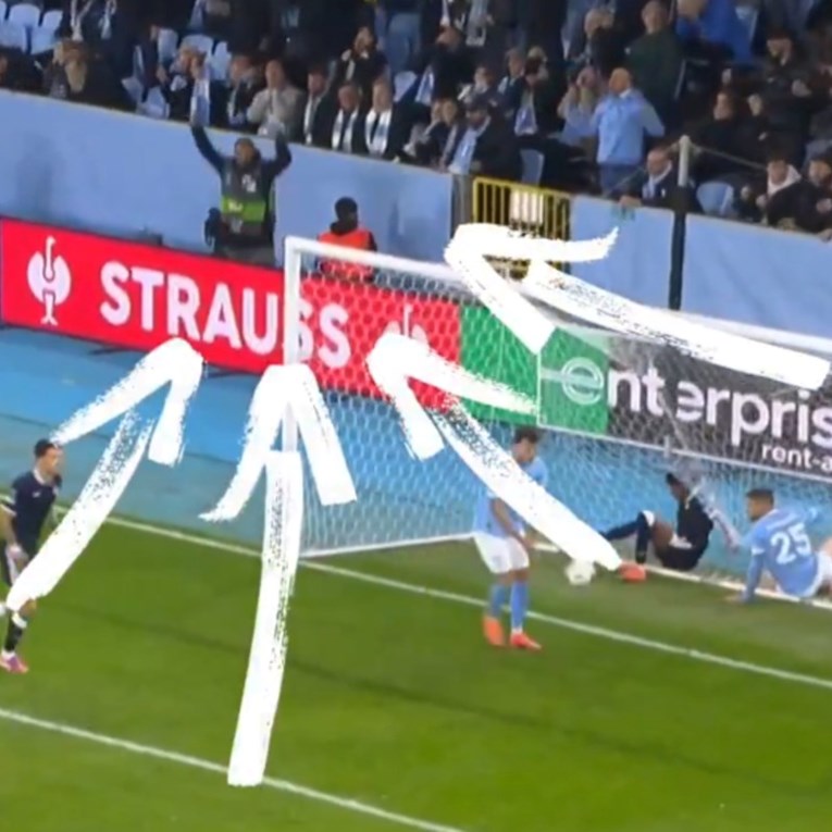 Dinamo objavio hit-snimku Varelinog gola. Pogledajte što radi reporter u pozadini