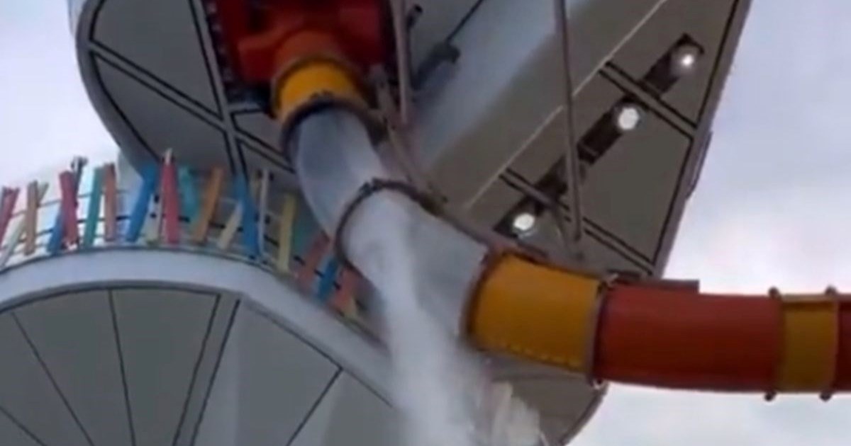 VIDEO Na najvećem kruzeru svijeta puknuo tobogan, putnik teško ozlijeđen