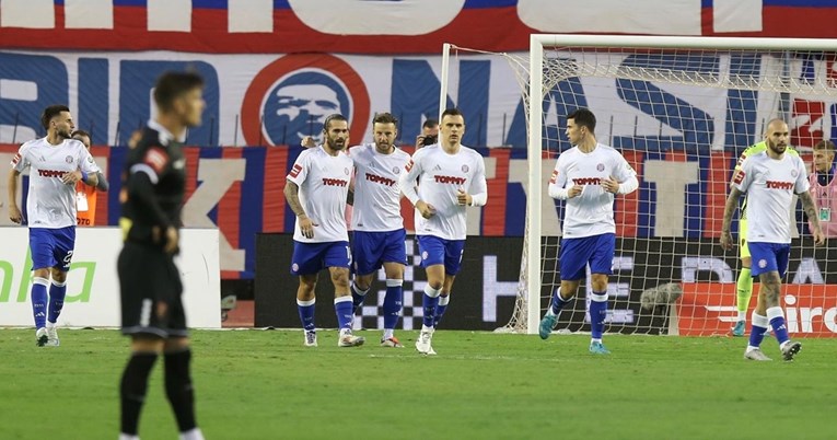 Hajduk pobijedio Šibenik 4:0 i popeo se na vrh ljestvice SHNL-a