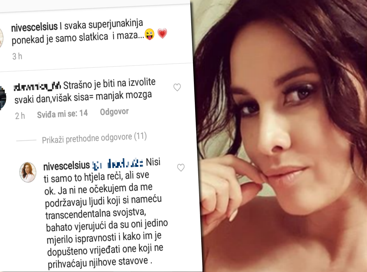Izvrijeđale Nives Celzijus zbog selfieja, ovakav njezin odgovor nisu očekivale