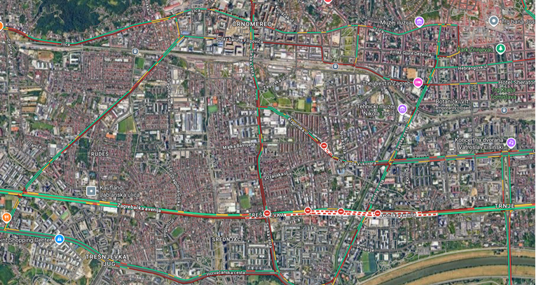 I jutros su ogromne gužve u Zagrebu