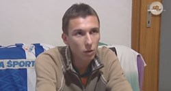 VIDEO Ovako je pričao tinejdžer Mandžukić: Hrvatska reprezentacija je moj cilj