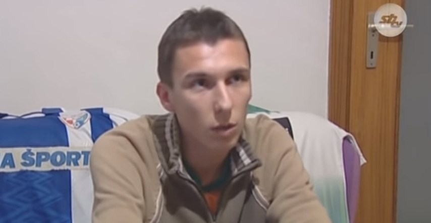 VIDEO Ovako je pričao tinejdžer Mandžukić: Hrvatska reprezentacija je moj cilj