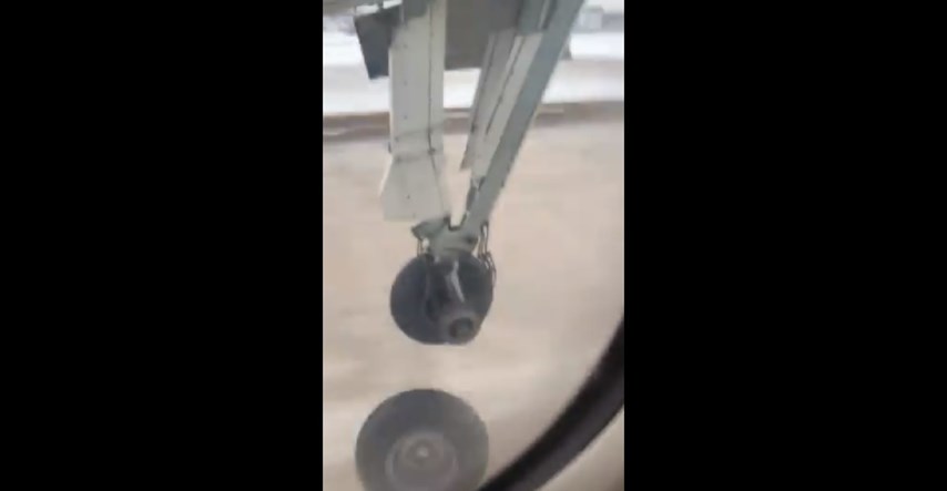 U Kanadi je avionu usred polijetanja otpao kotač