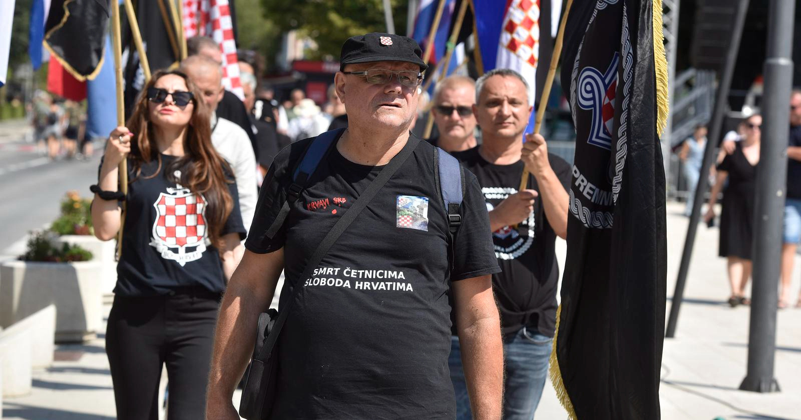 Keleminec i ekipa u Kninu vikali "Za dom spremni": "Ne bojimo se"