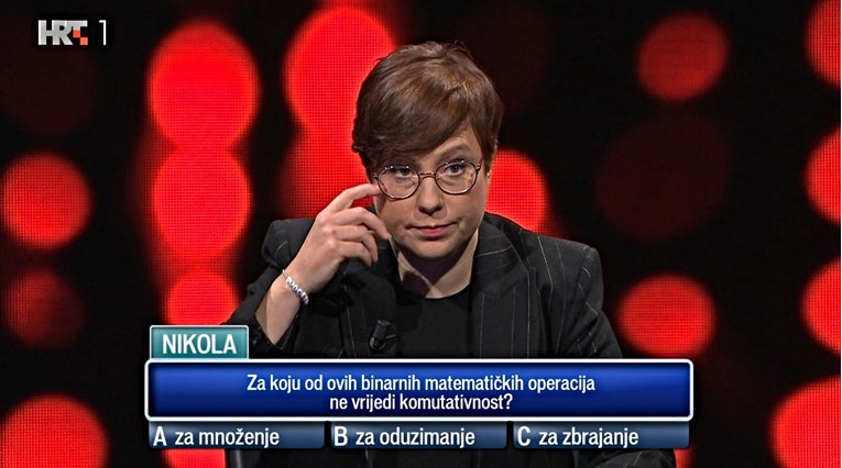 Znate li vi točan odgovor na matematičko pitanje iz Potjere? Morana nije znala