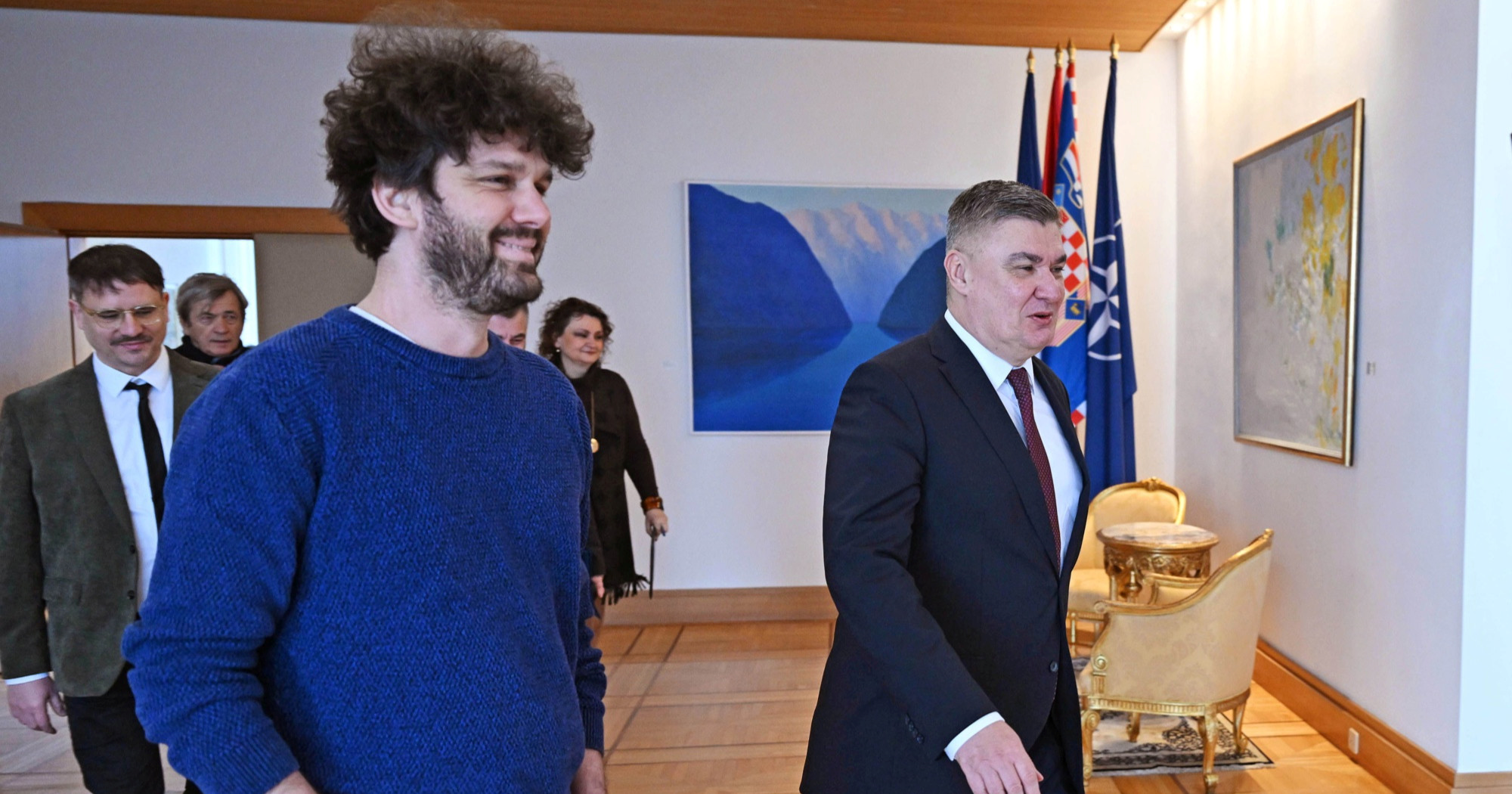 Milanović primio autore filma "Fiume o morte!", čestitao im na nagradi