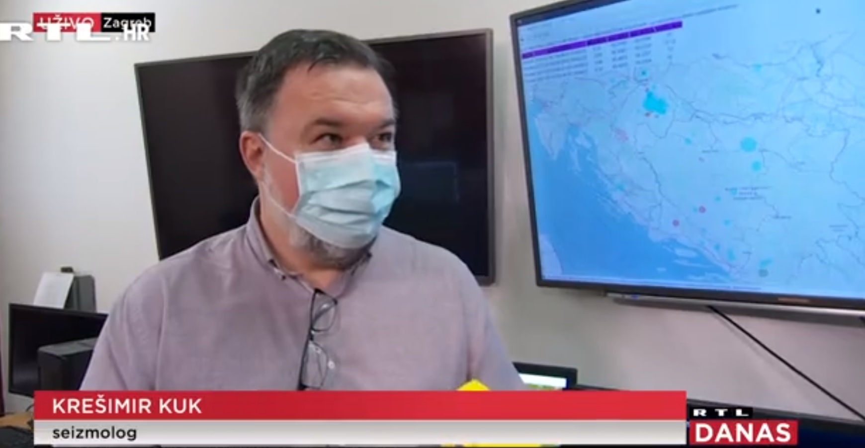 Seizmolog o današnjem potresu: Tek smo na početku serije, trajat će još mjesecima