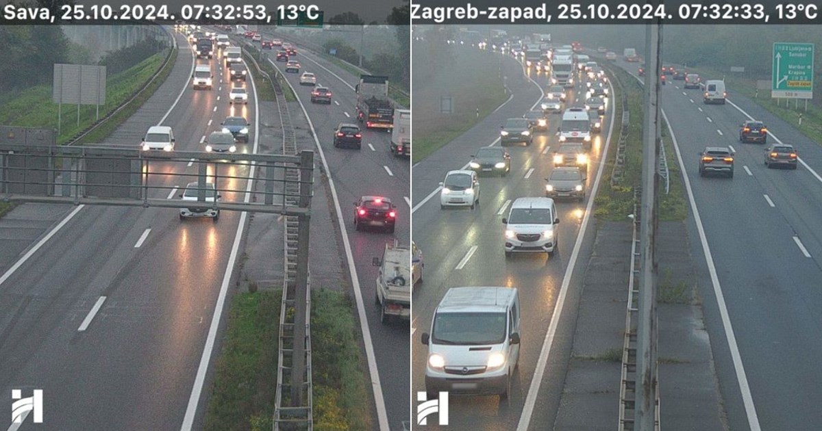 Prometna na A3, gužve na prilazima Zagrebu i Splitu