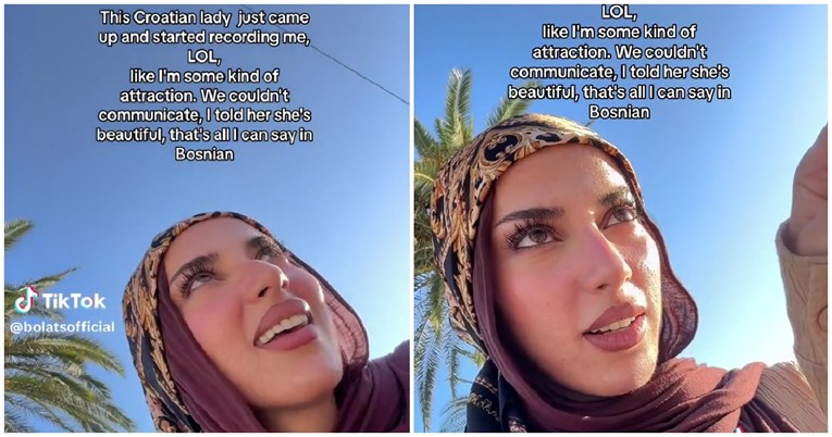 Tiktokerica s hidžabom objavila snimku iz Splita: "Snimala me kao da sam atrakcija"