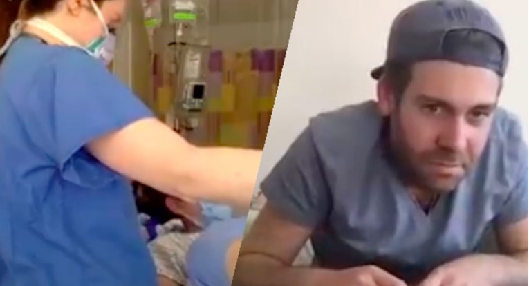 Tata prisustvovao rođenju svog prvog djeteta putem videopoziva