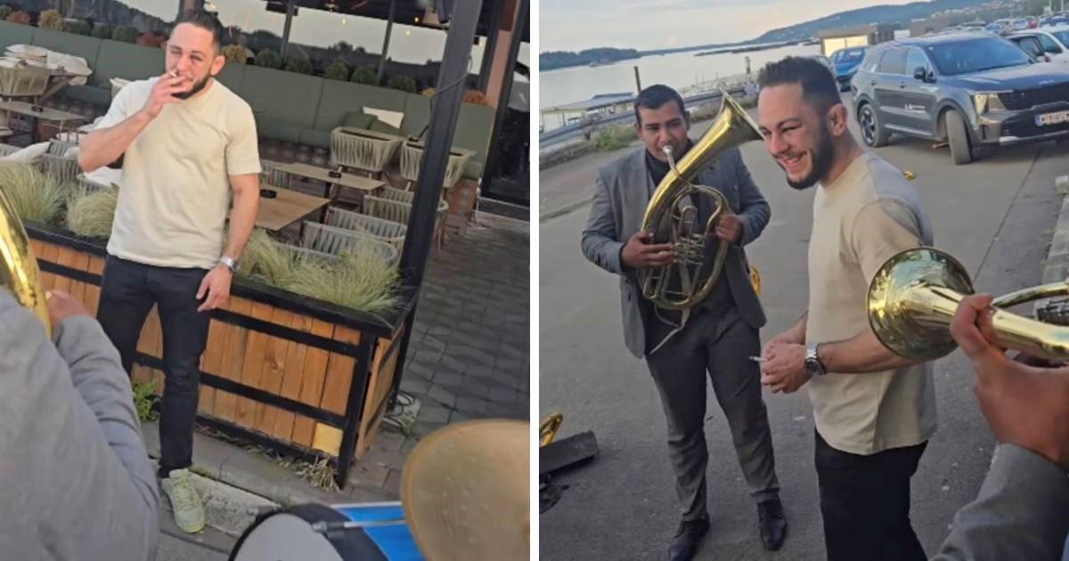 VIDEO Prebio srpskog talenta pa pobjedu proslavio s trubačima i cigaretom u ustima