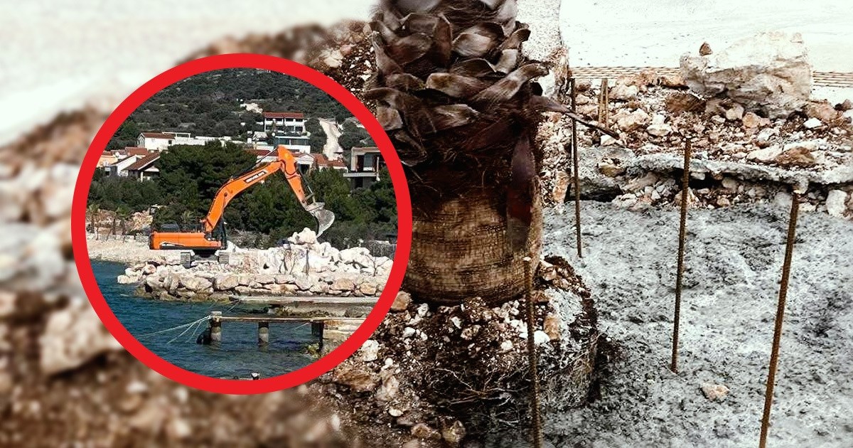 Još se ne zna tko je devastirao plažu kod Trogira. Zašto je općina čekala s prijavom?