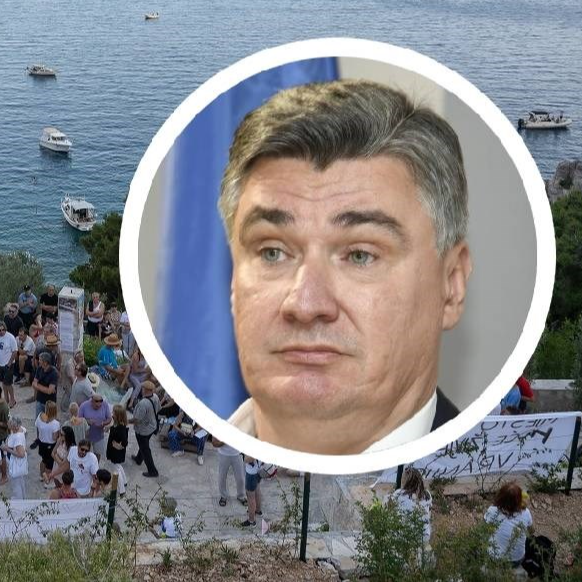 Milanović priča o "prodiranju svjetine u privatnu imovinu". Laže