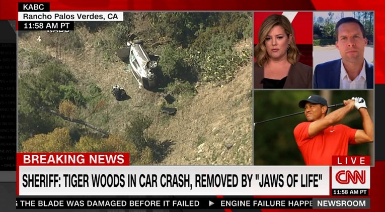 Novinar CNN-a: Ako su Woodsove ozljede teške kao što kažu, karijera mu je gotova