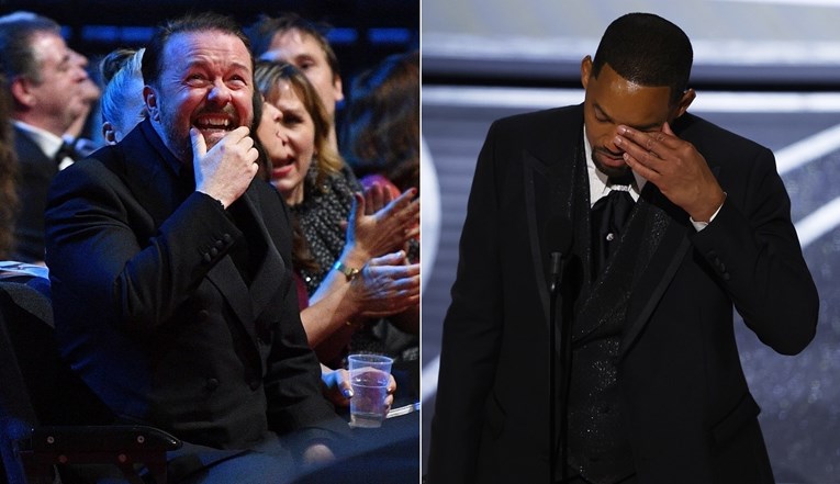 Ricky Gervais se sprda s kaznom koju je dobio Will Smith